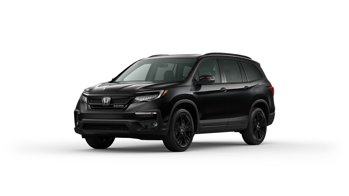 The new 2022 Honda Pilot Black offers plenty of room at an affordable price compared to the Kia Telluride. 